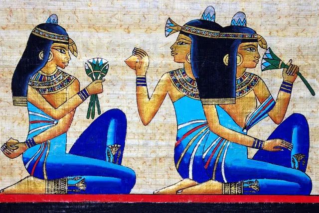 Blue Lotus Flower Roller