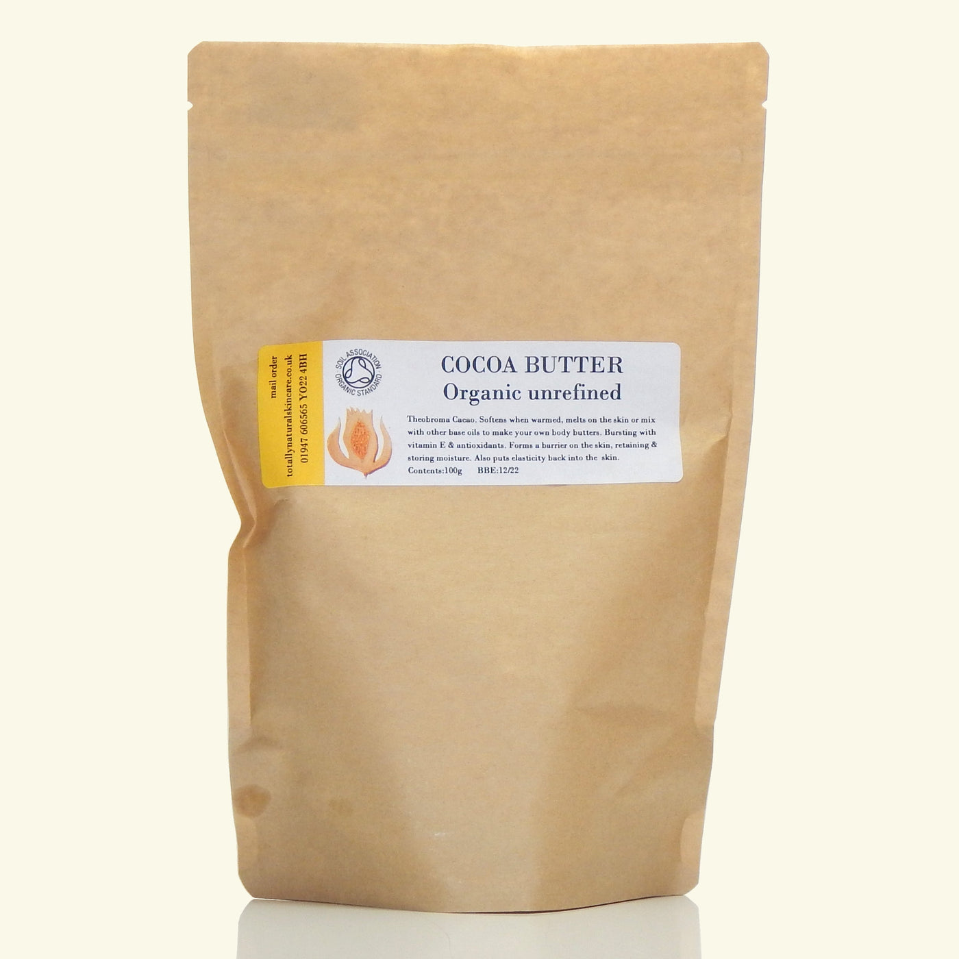 Cocoa Butter (Organic and unrefined)