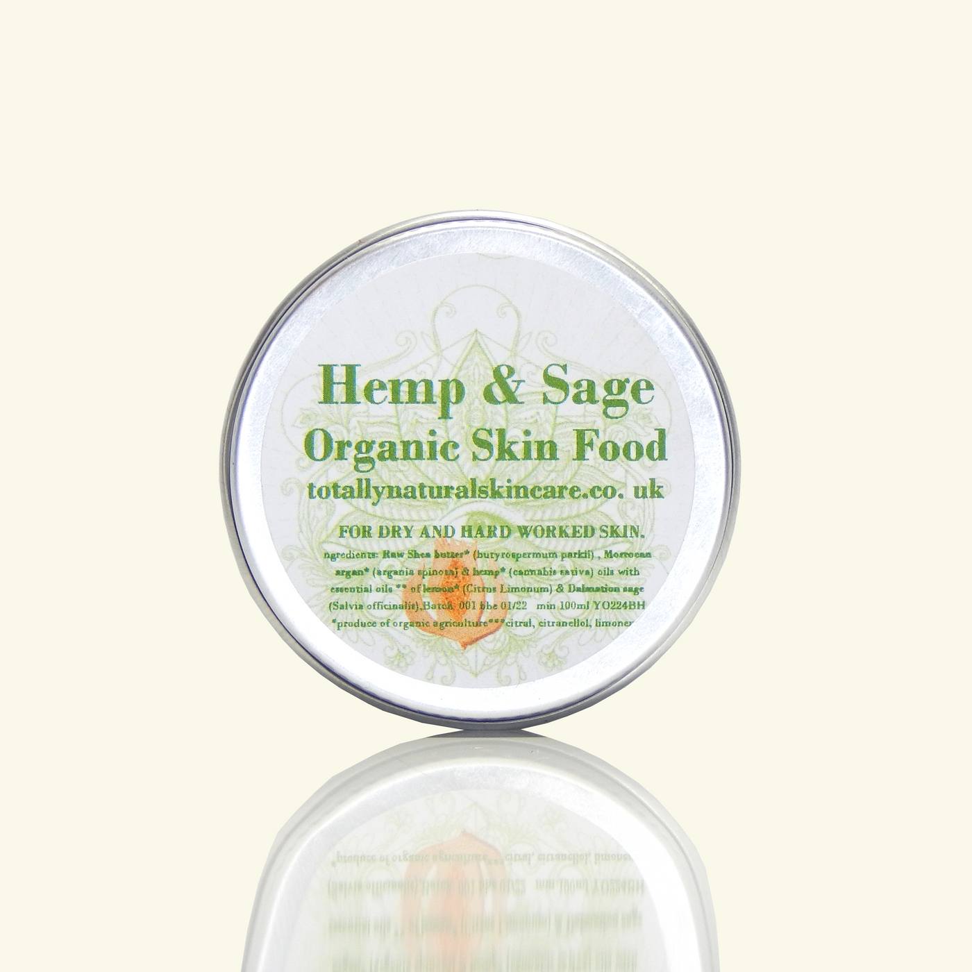 Hemp & sage Organic Skin Food