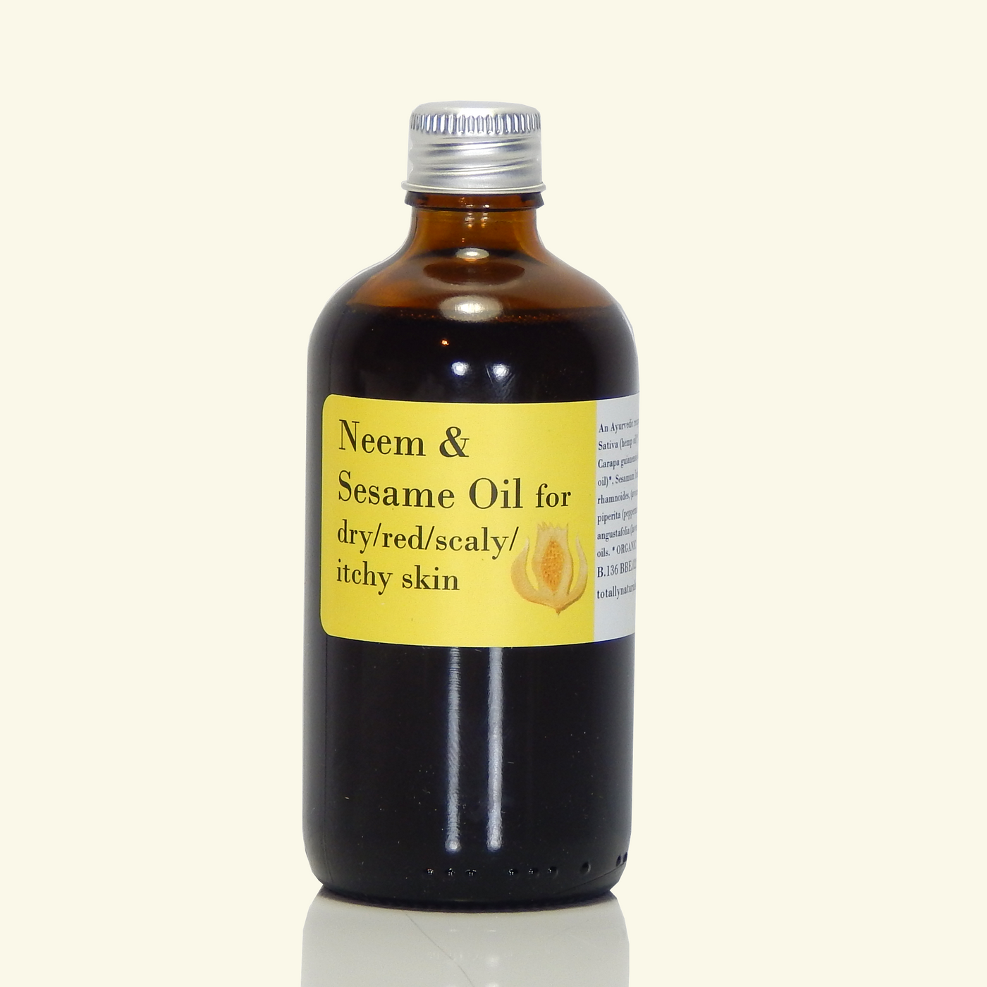 Neem & Sesame Oil with tamanu