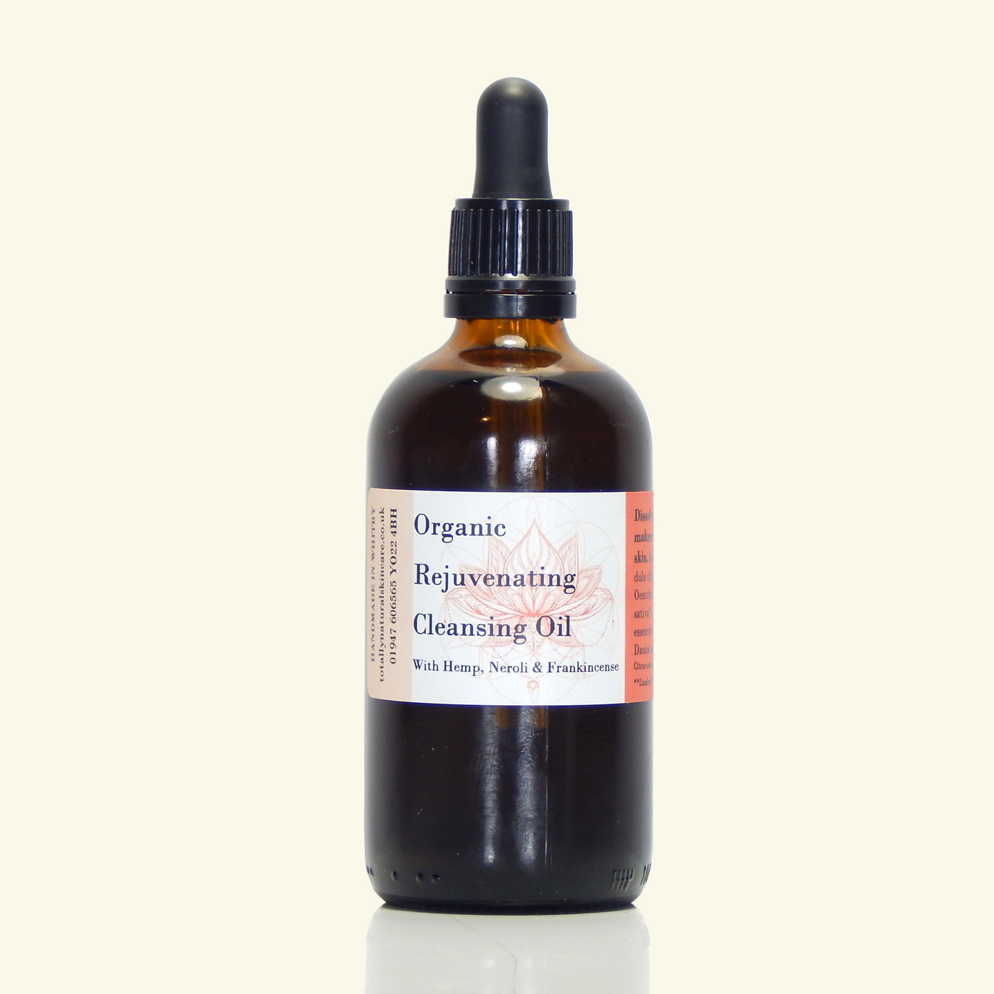 Organic Rejuvenating Cleansing Oil with hemp, neroli & frankincense