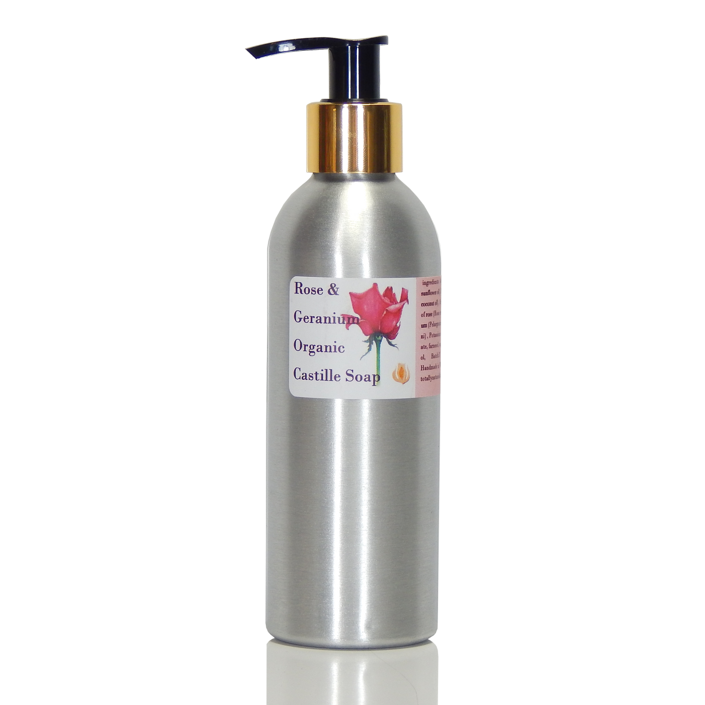 Rose & Geranium Organic Castille Soap