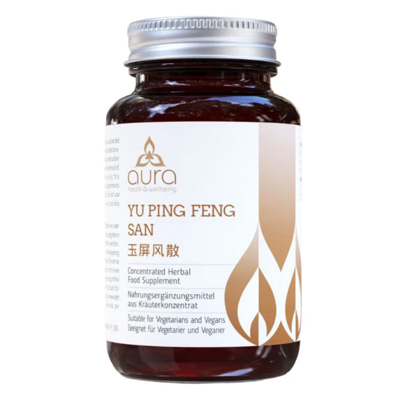 Yu Ping Feng San - Jade Windscreen Formula, Aura Herbs 600mg (60 tablets)