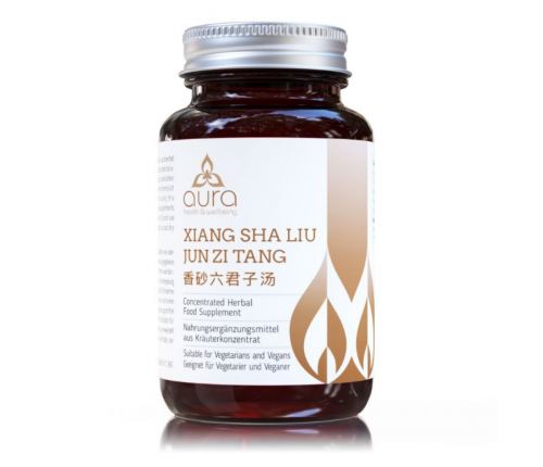 Xiang Sha Liu Jun Zi Tang - Aura Herbs 600mg (60 tablets)